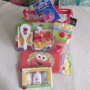 🍼7pc Baby Bundle (Elmo) ♥️